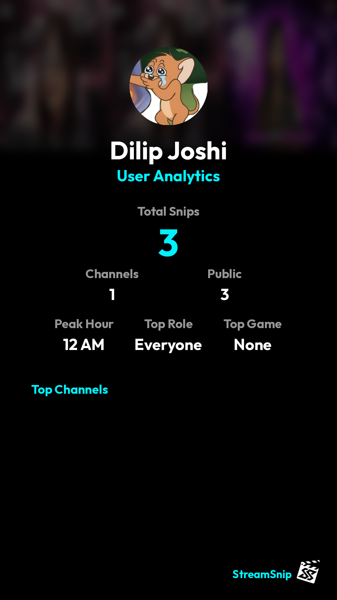 Stats Share Card