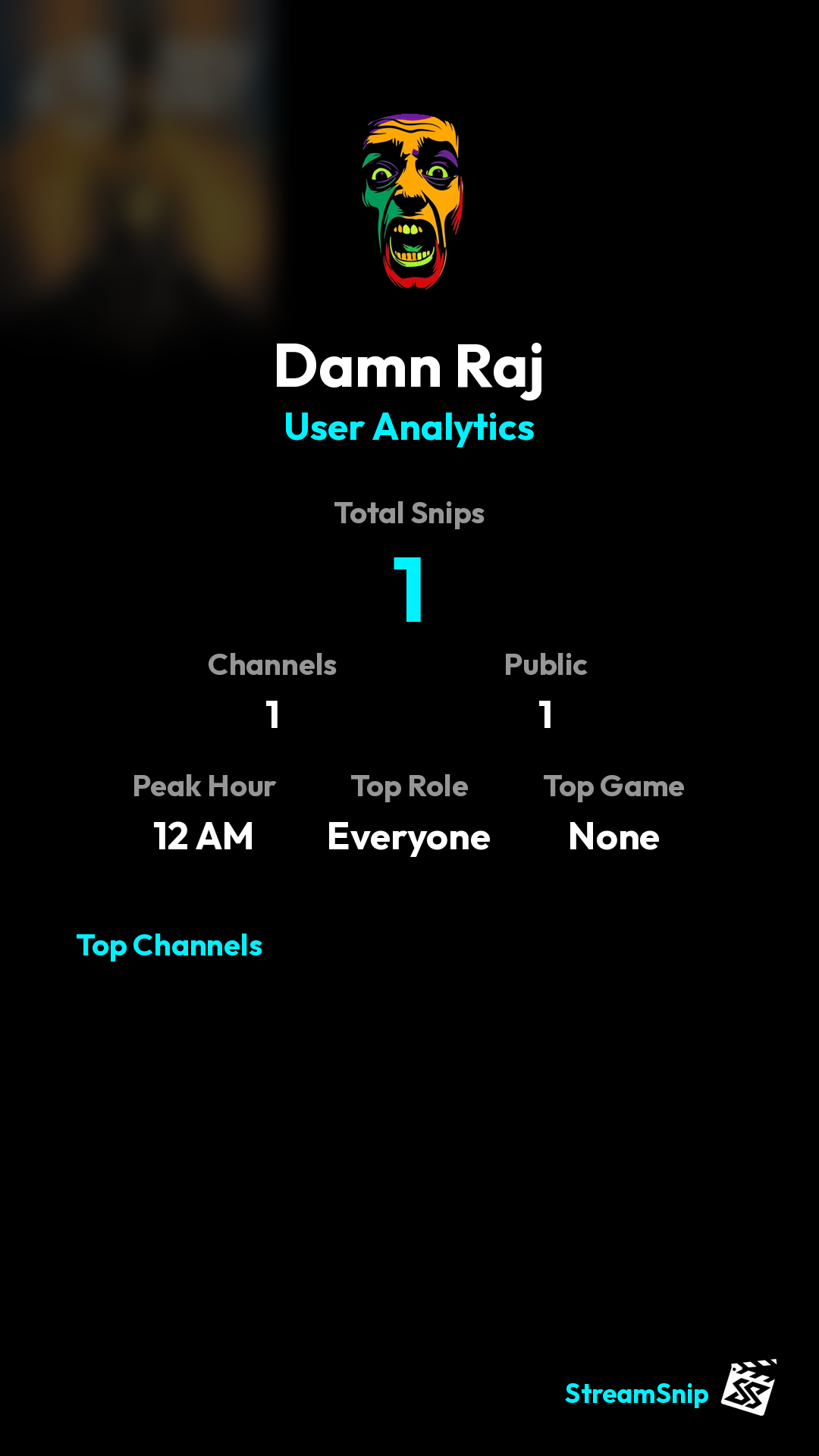 Stats Share Card