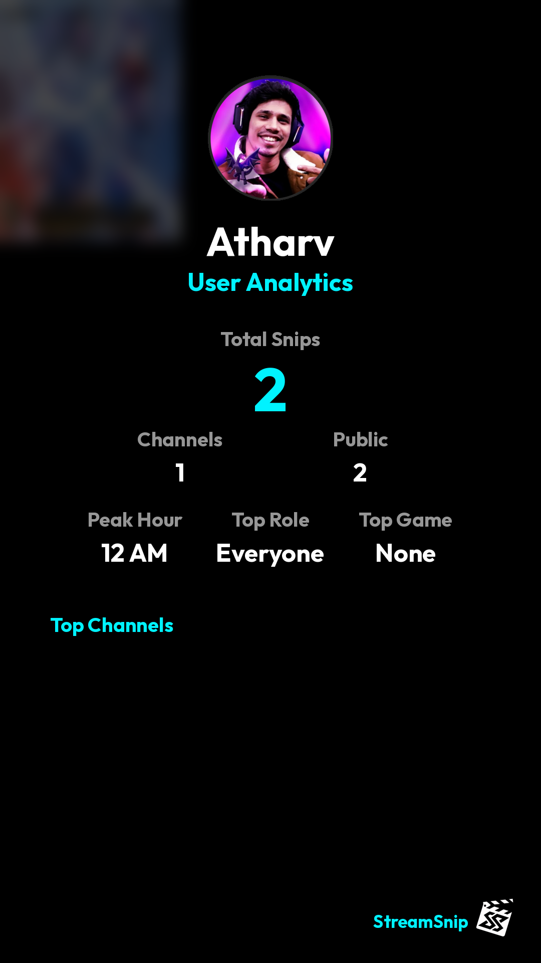 Stats Share Card