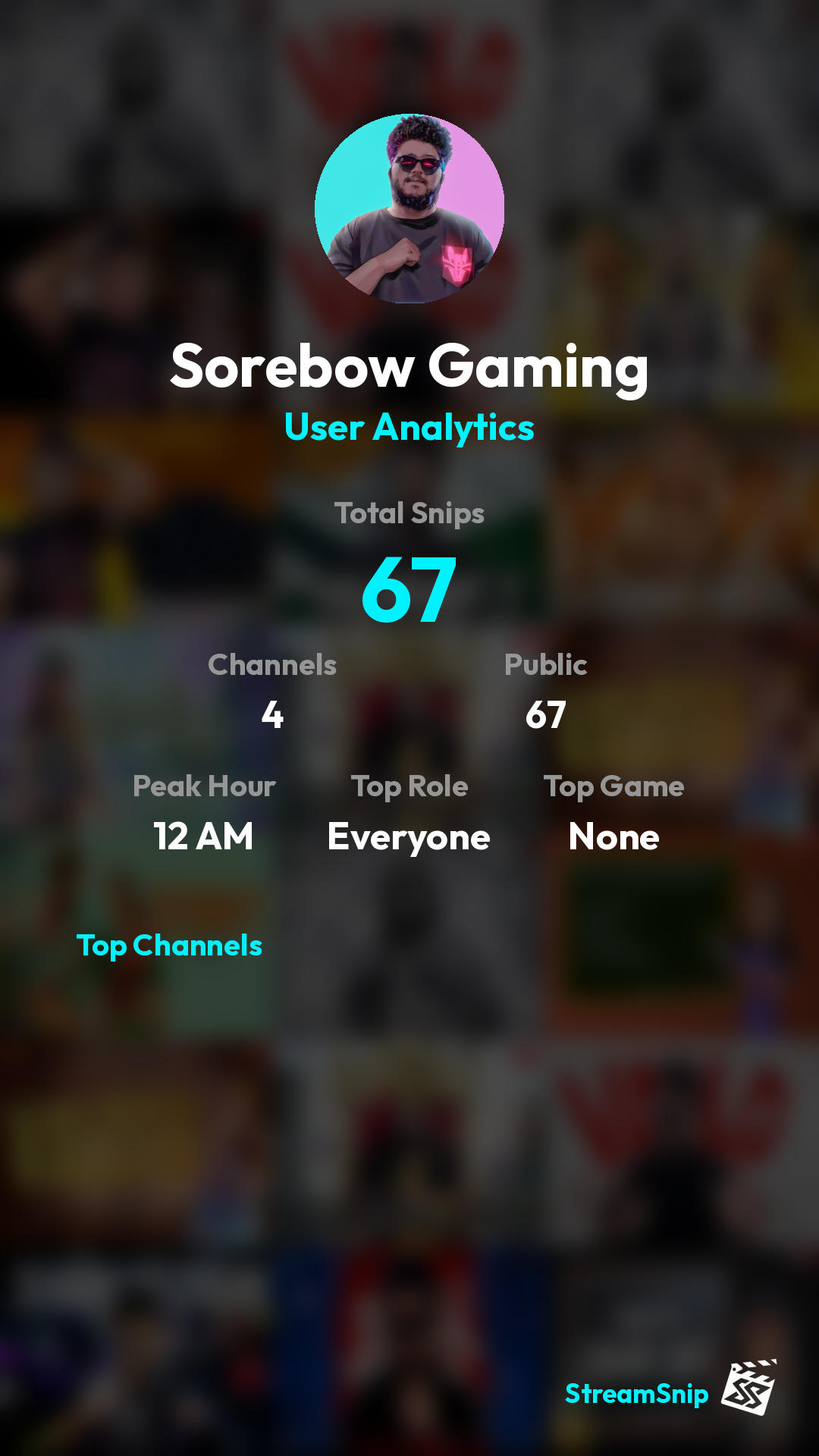 Stats Share Card