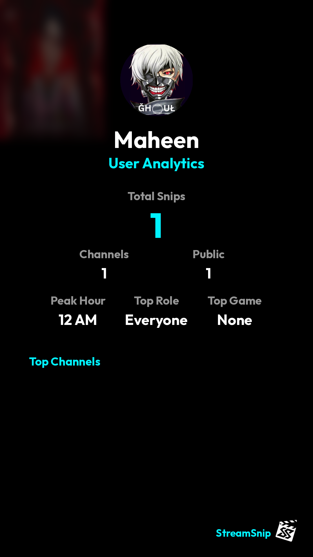 Stats Share Card