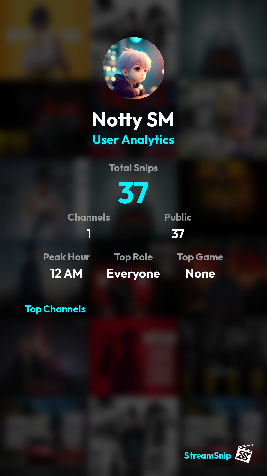 Stats Share Card