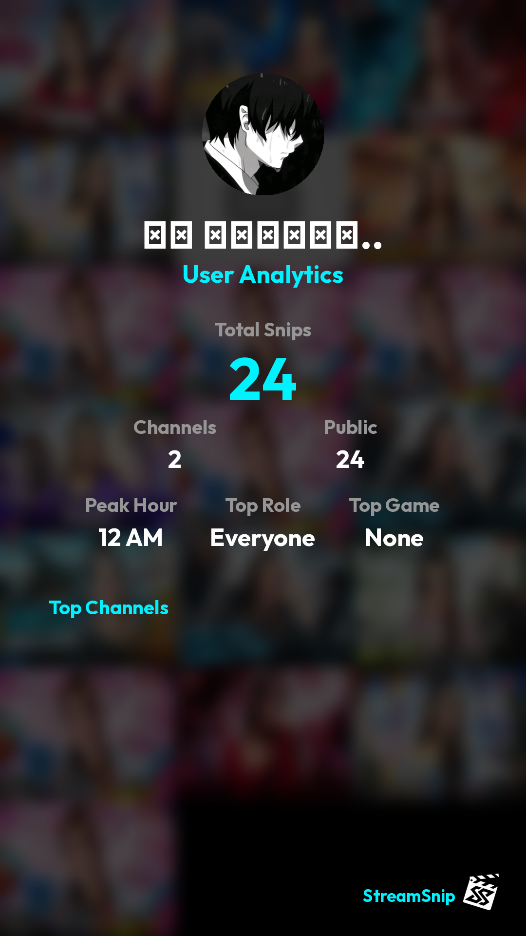 Stats Share Card