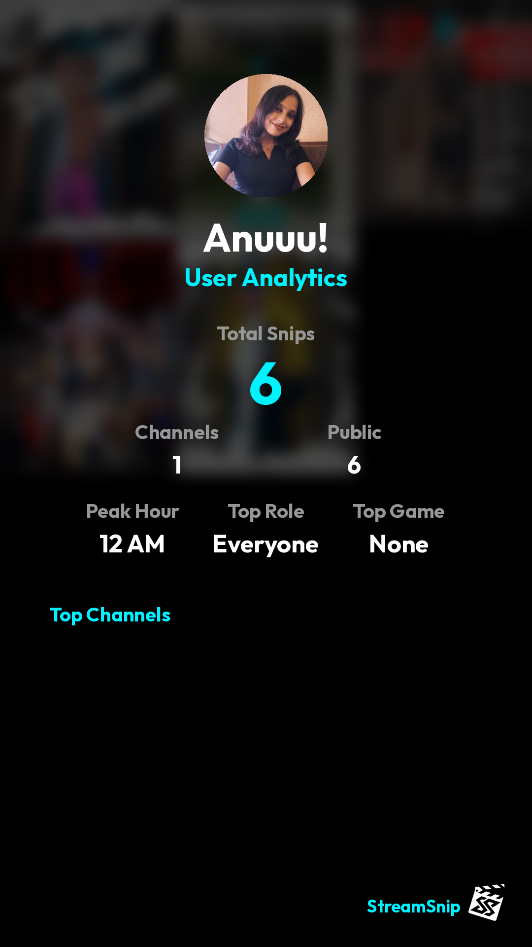 Stats Share Card