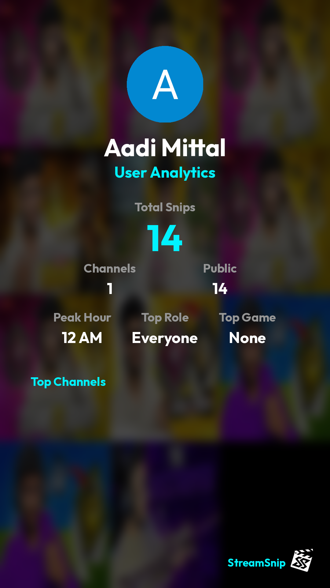 Stats Share Card