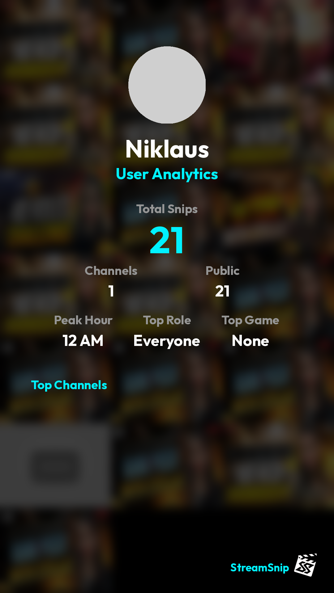 Stats Share Card