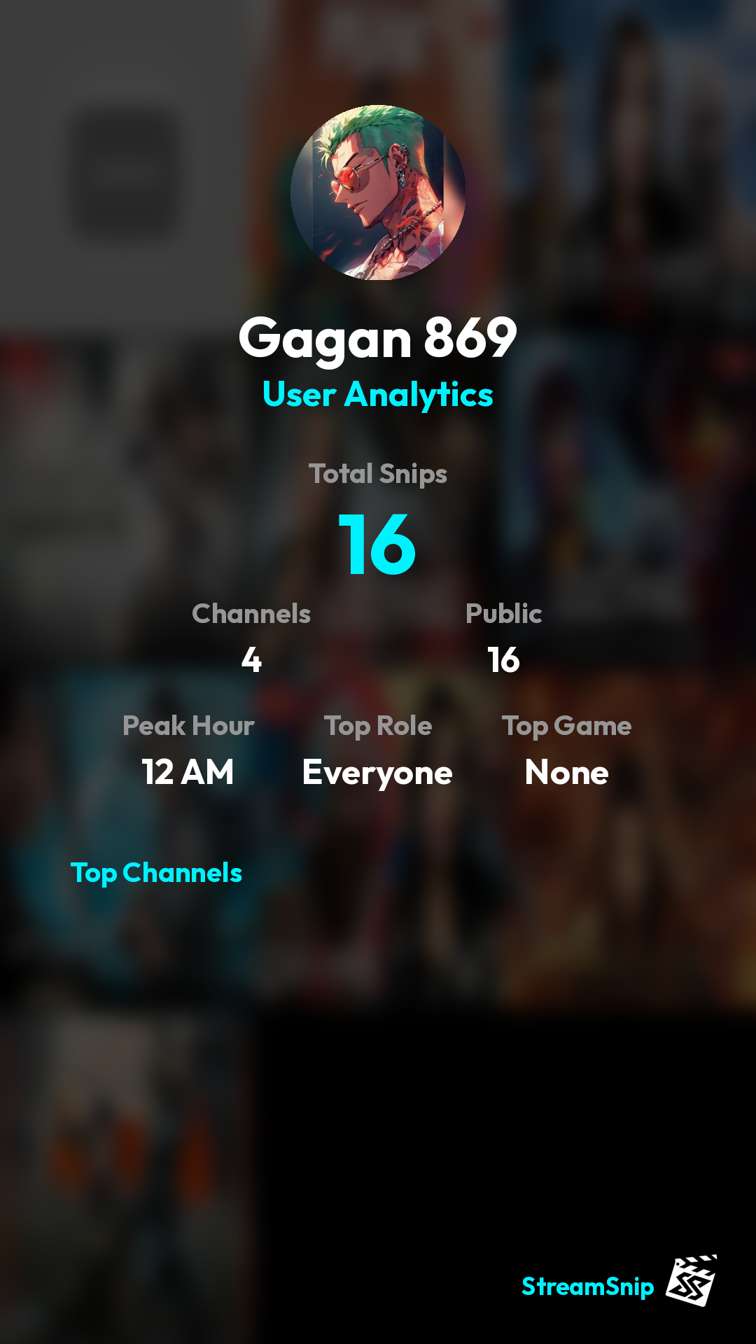 Stats Share Card