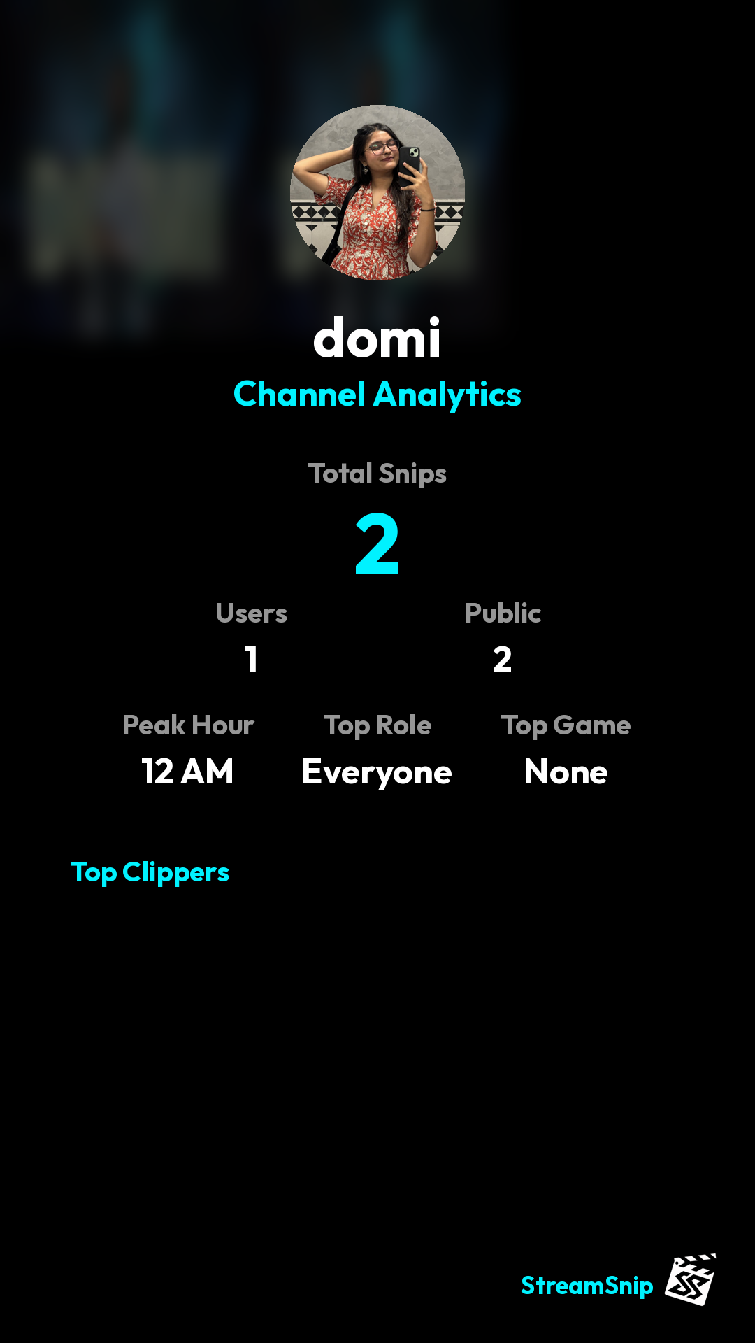 Stats Share Card