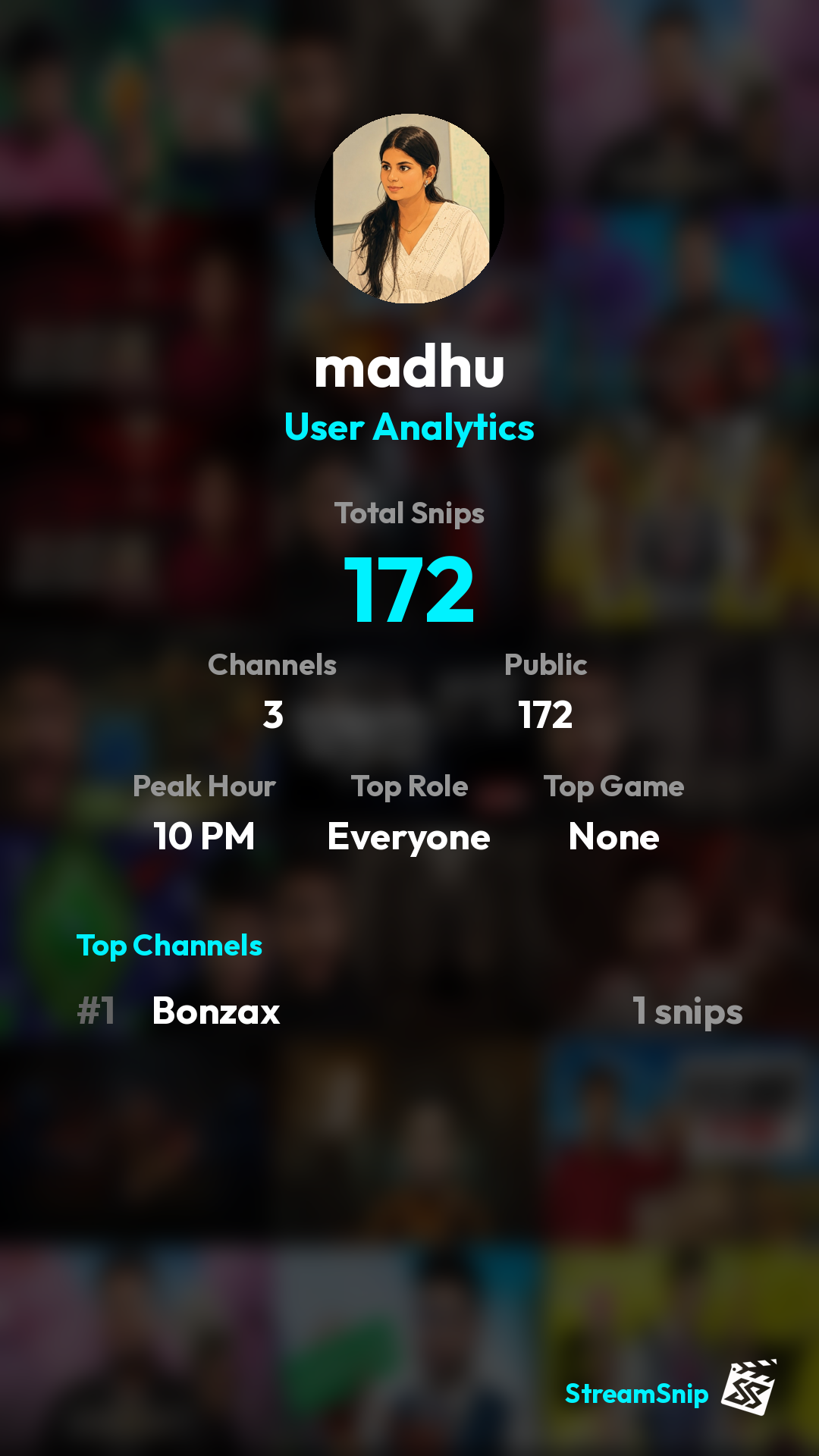 Stats Share Card