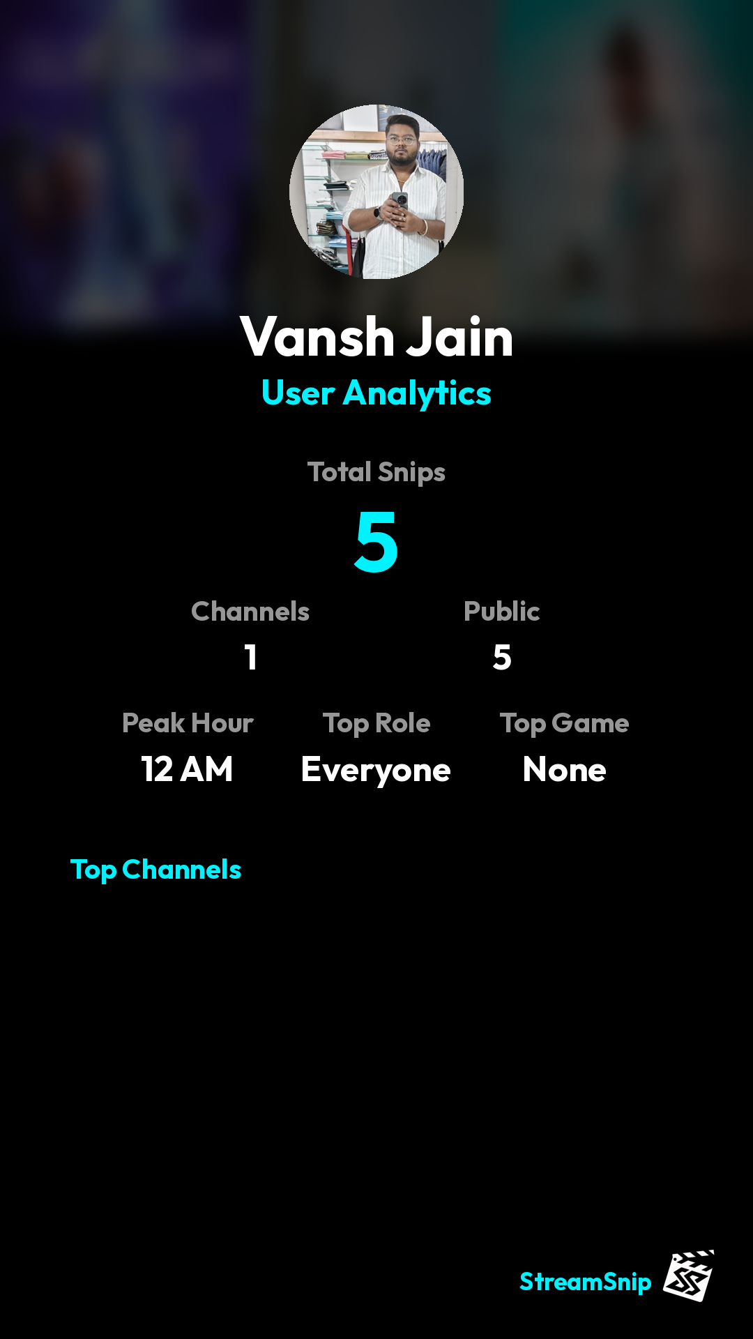 Stats Share Card