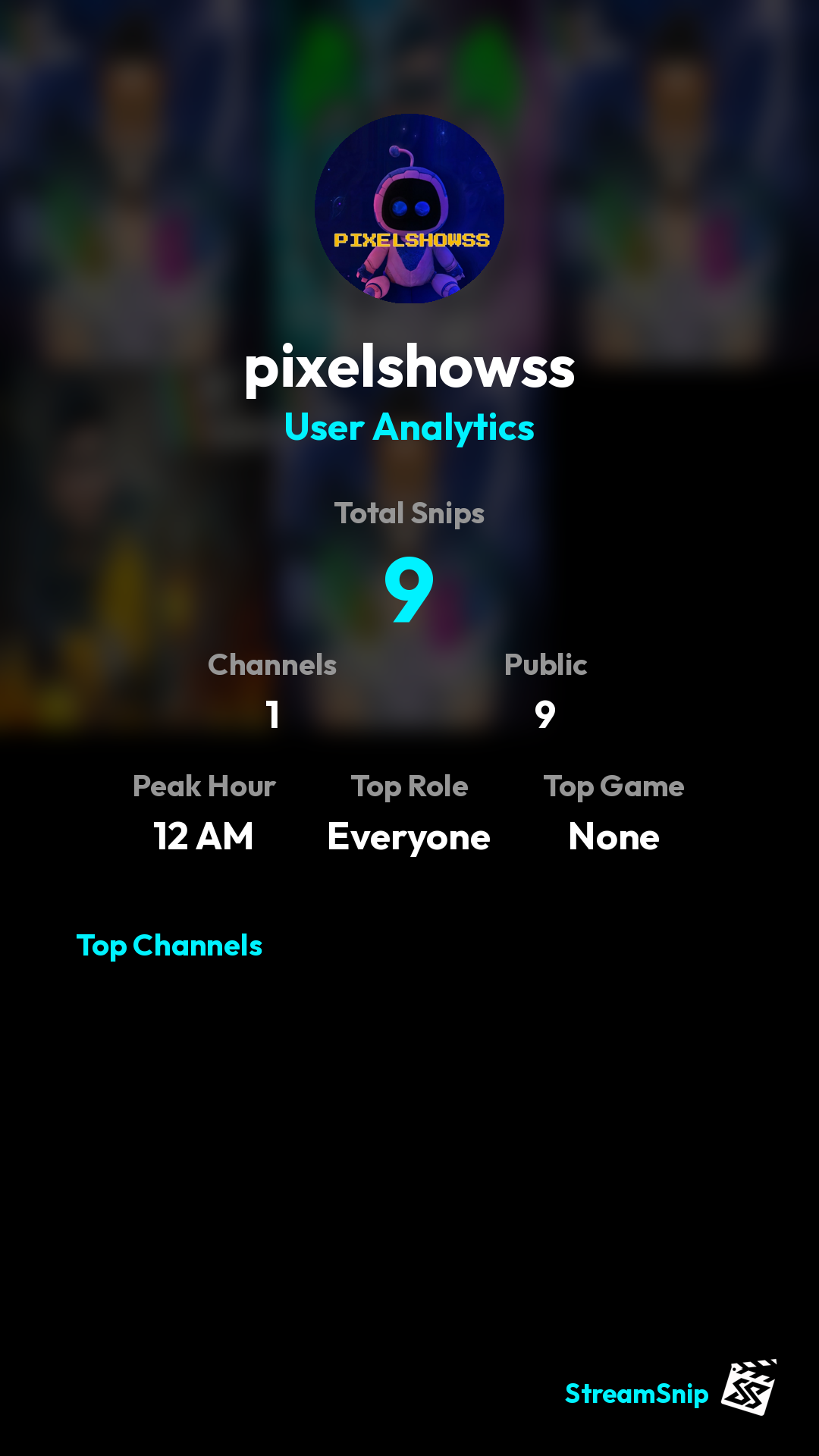 Stats Share Card
