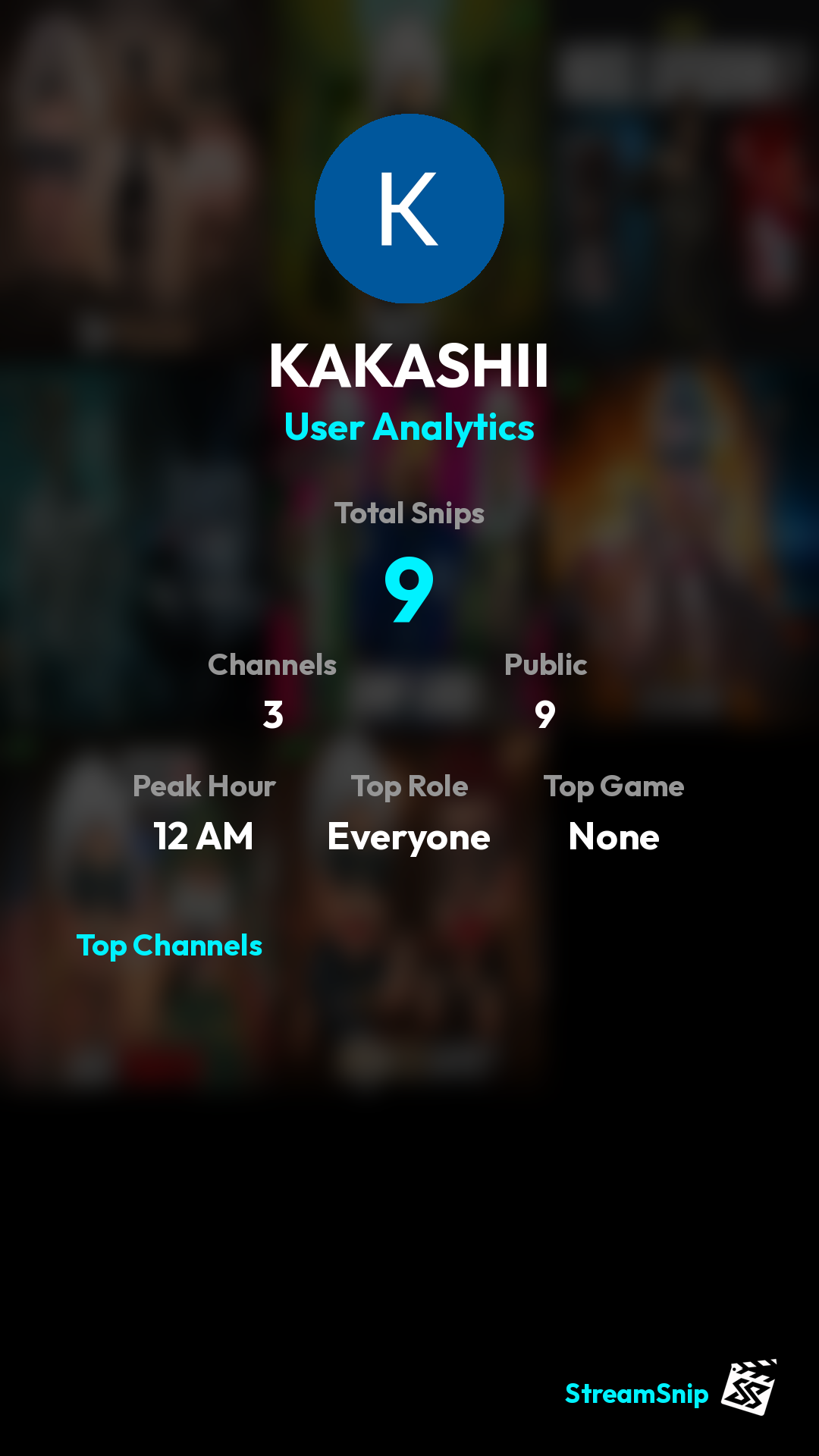 Stats Share Card