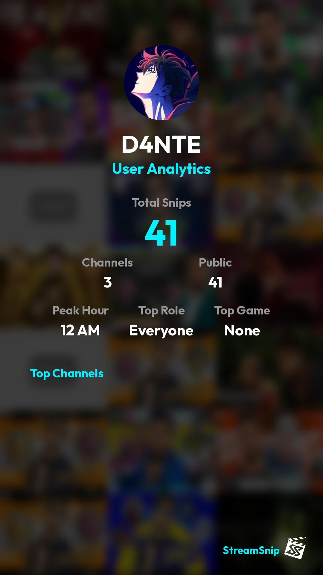 Stats Share Card