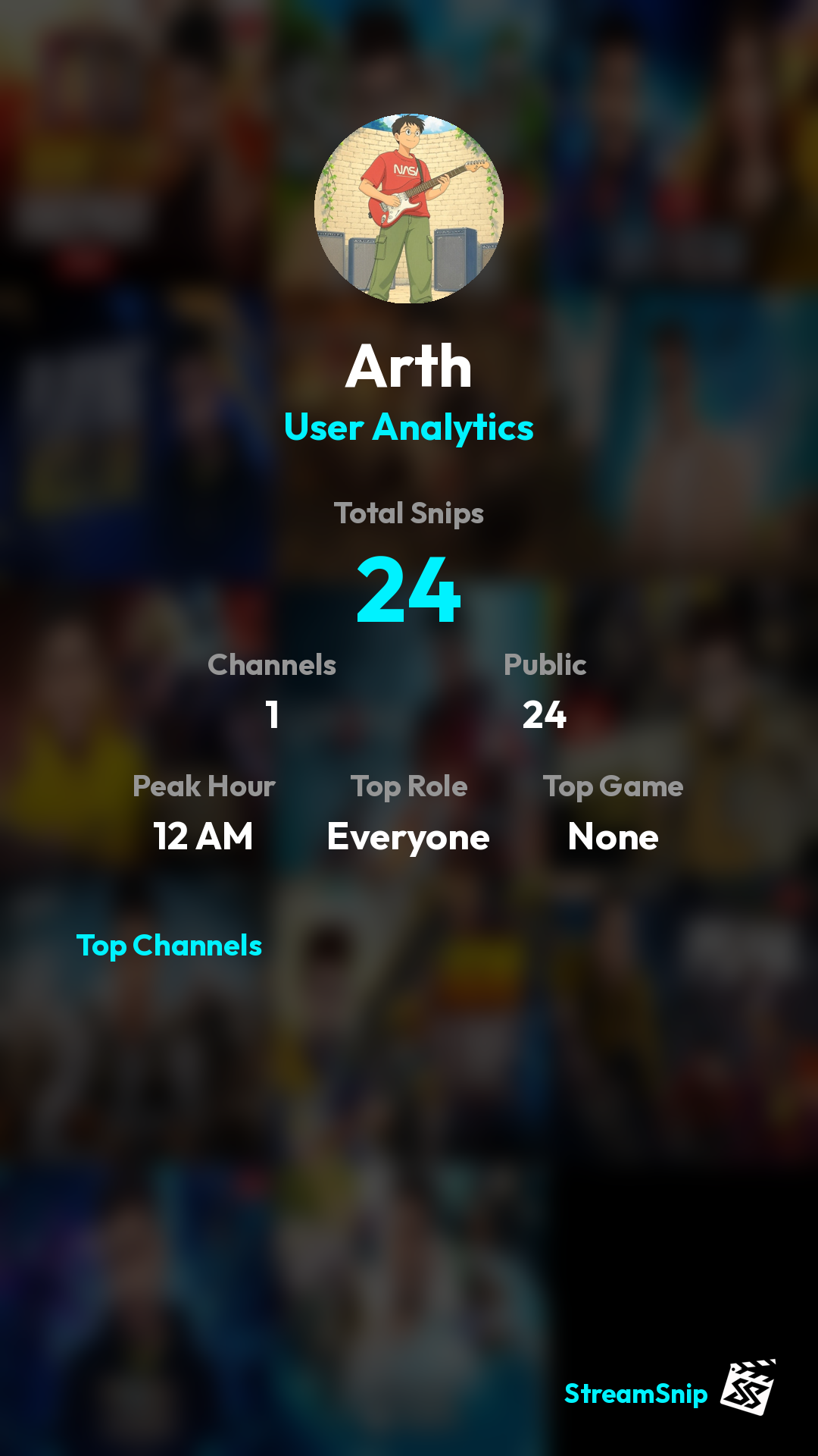 Stats Share Card