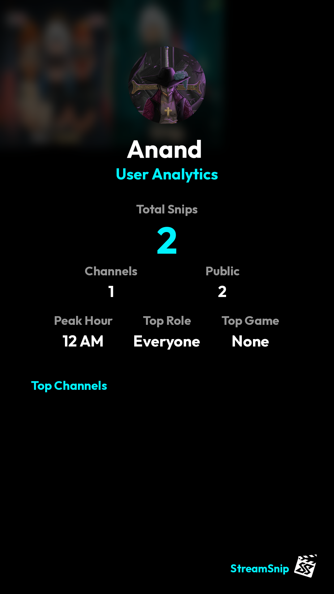 Stats Share Card