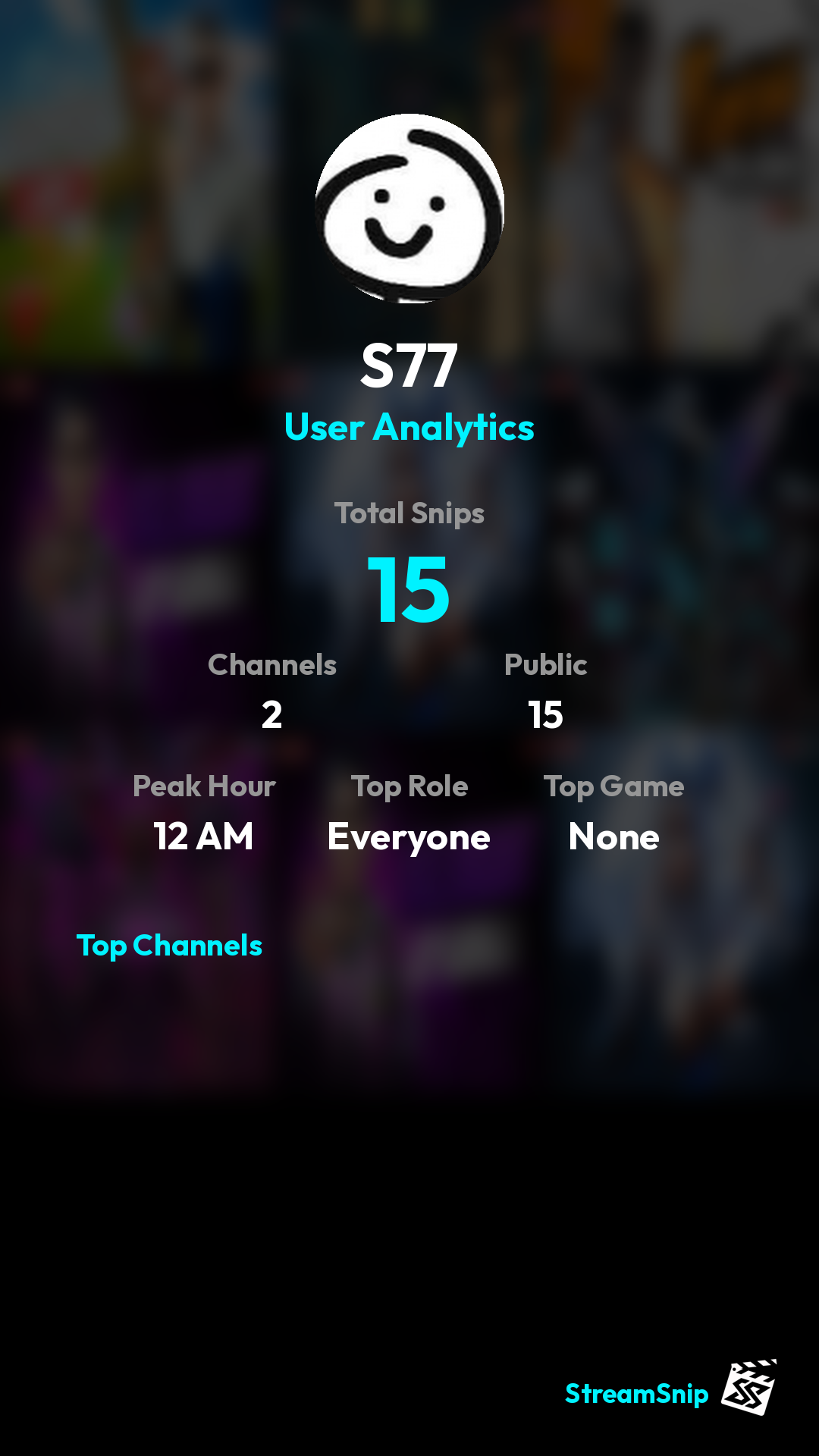 Stats Share Card
