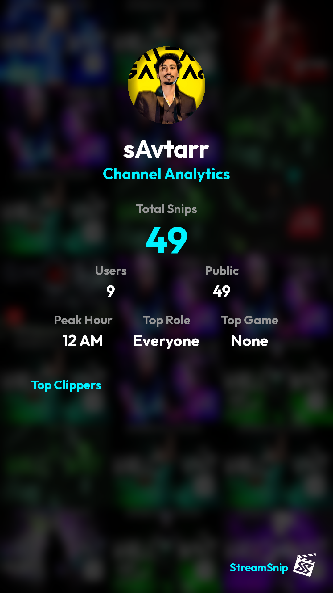 Stats Share Card
