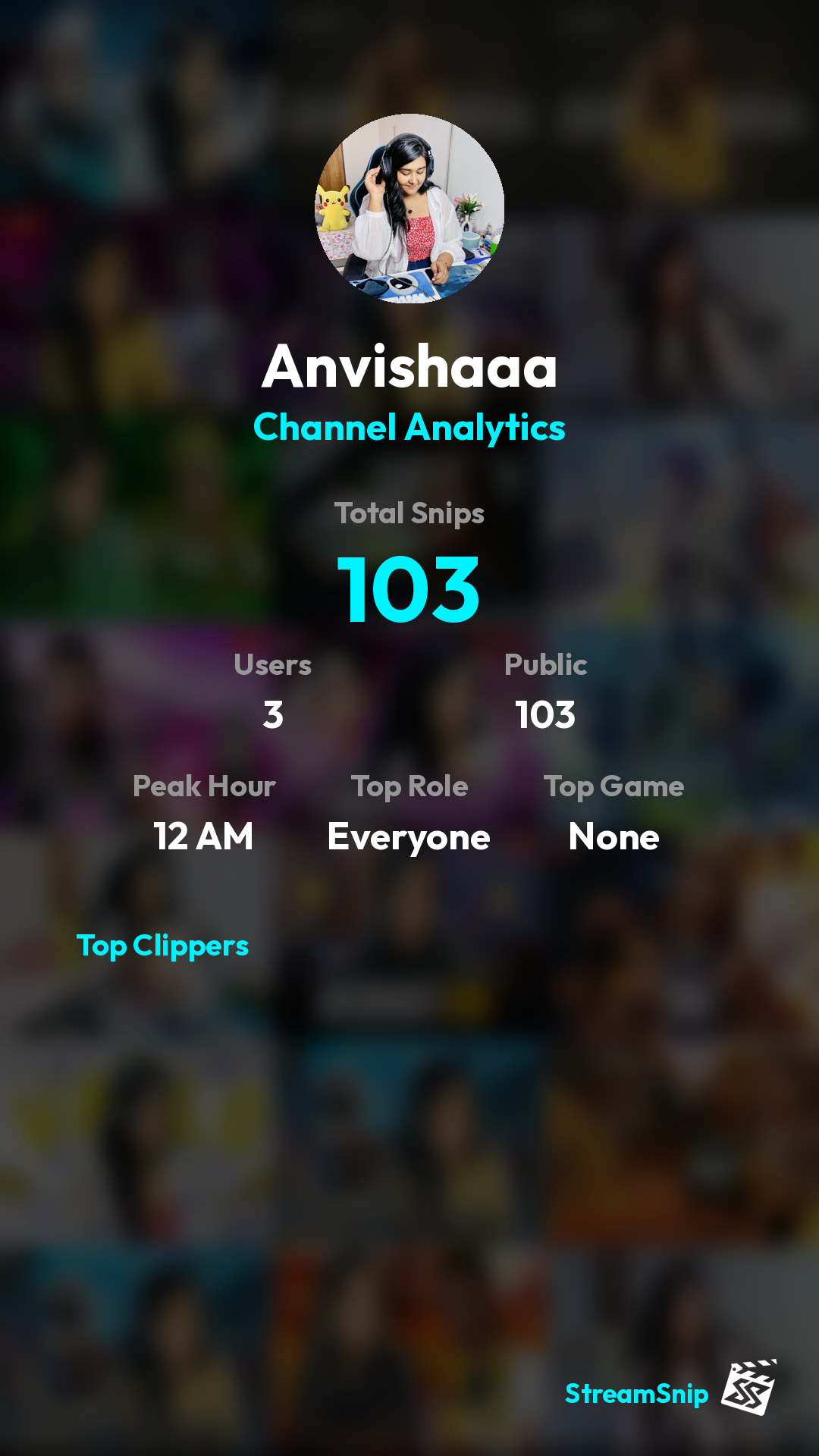 Stats Share Card