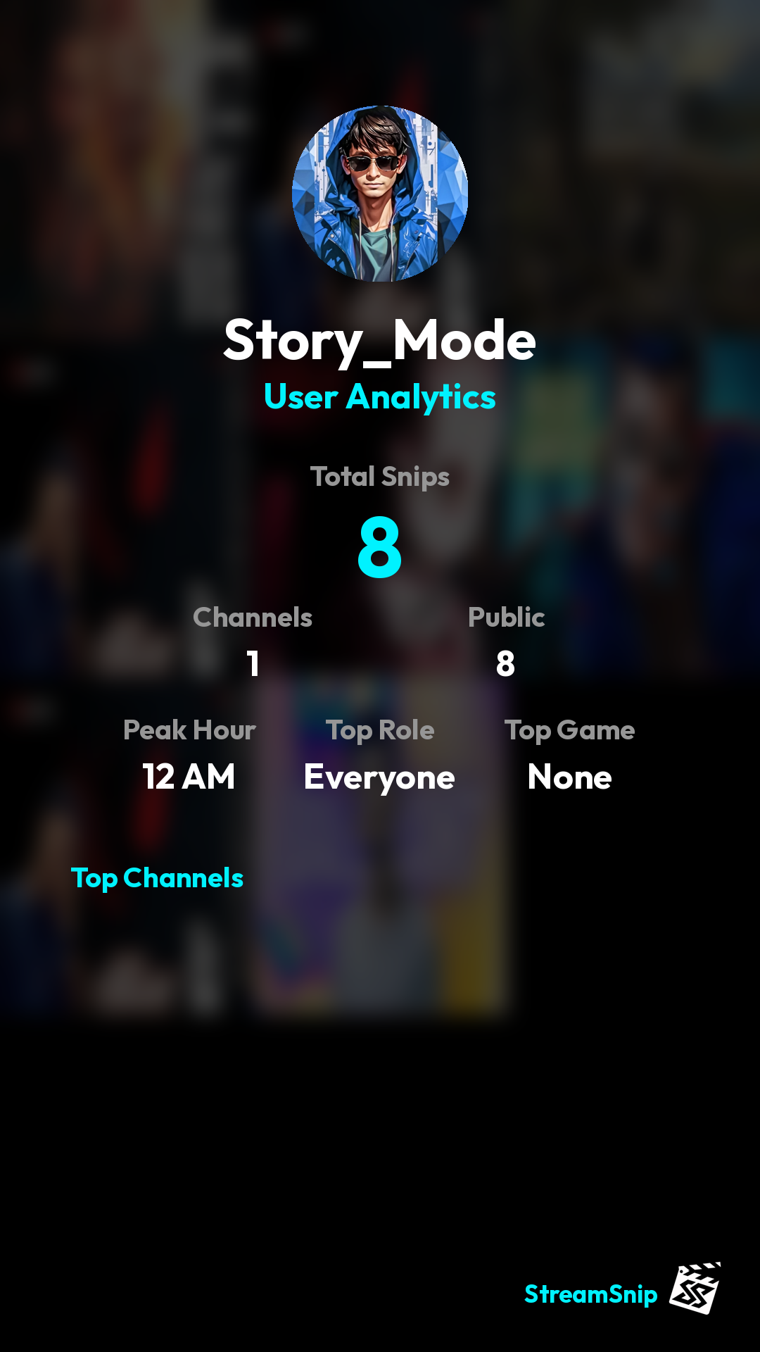Stats Share Card