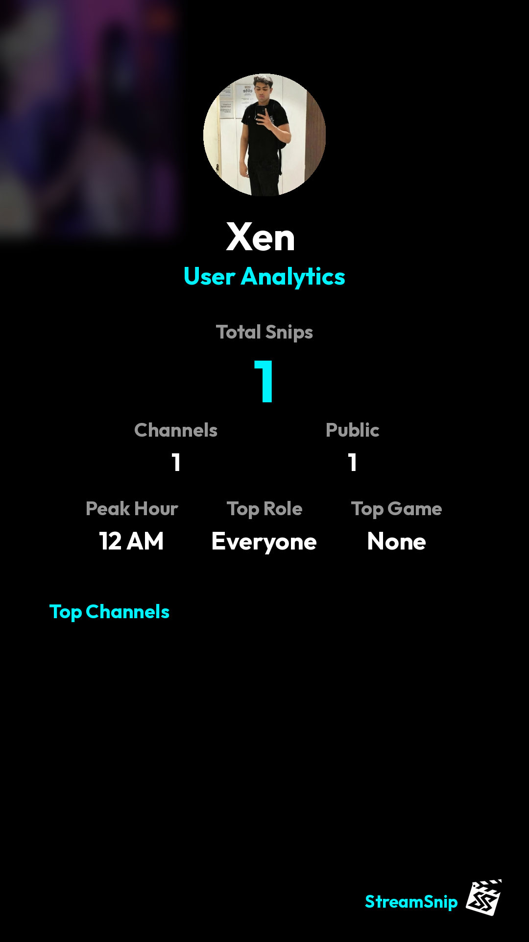 Stats Share Card
