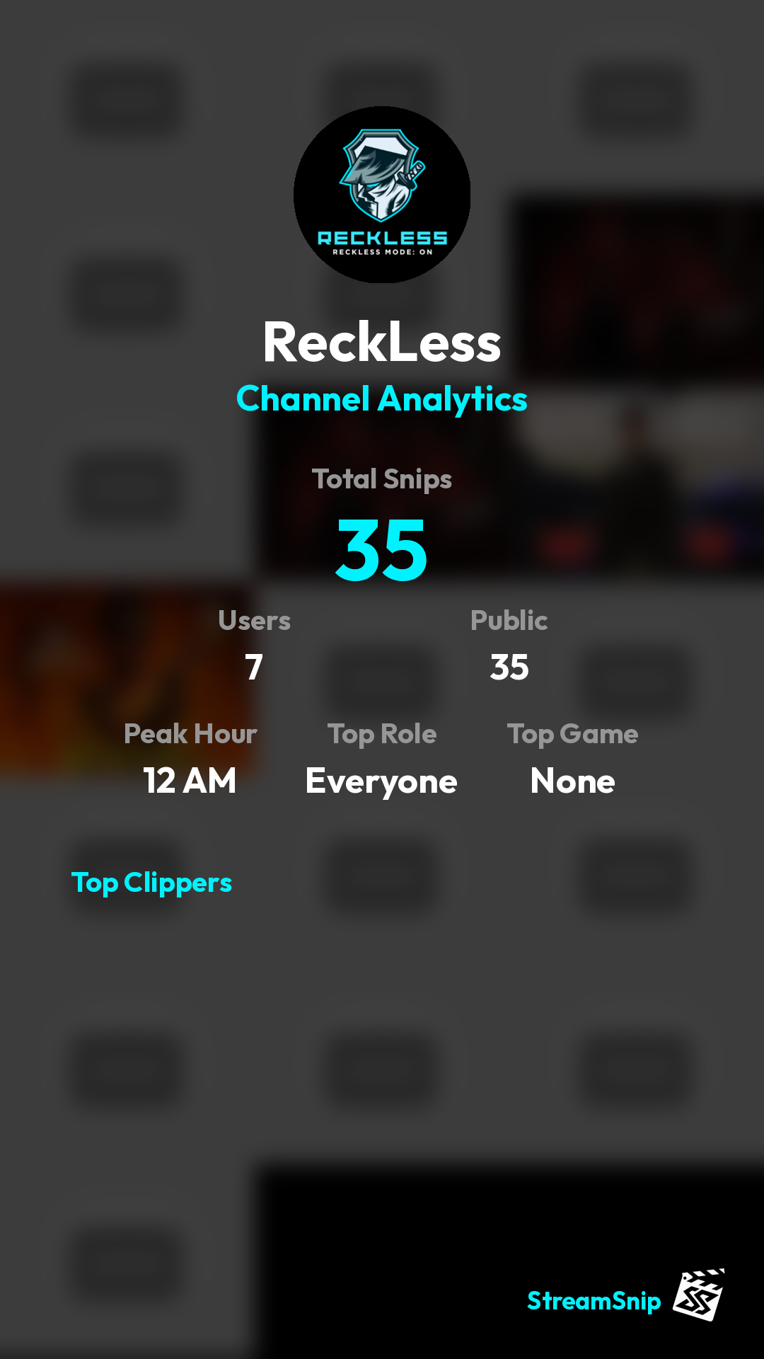 Stats Share Card