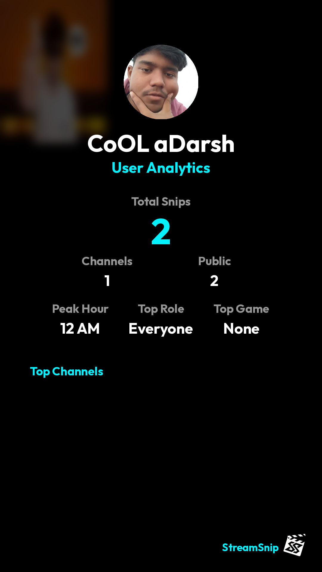 Stats Share Card
