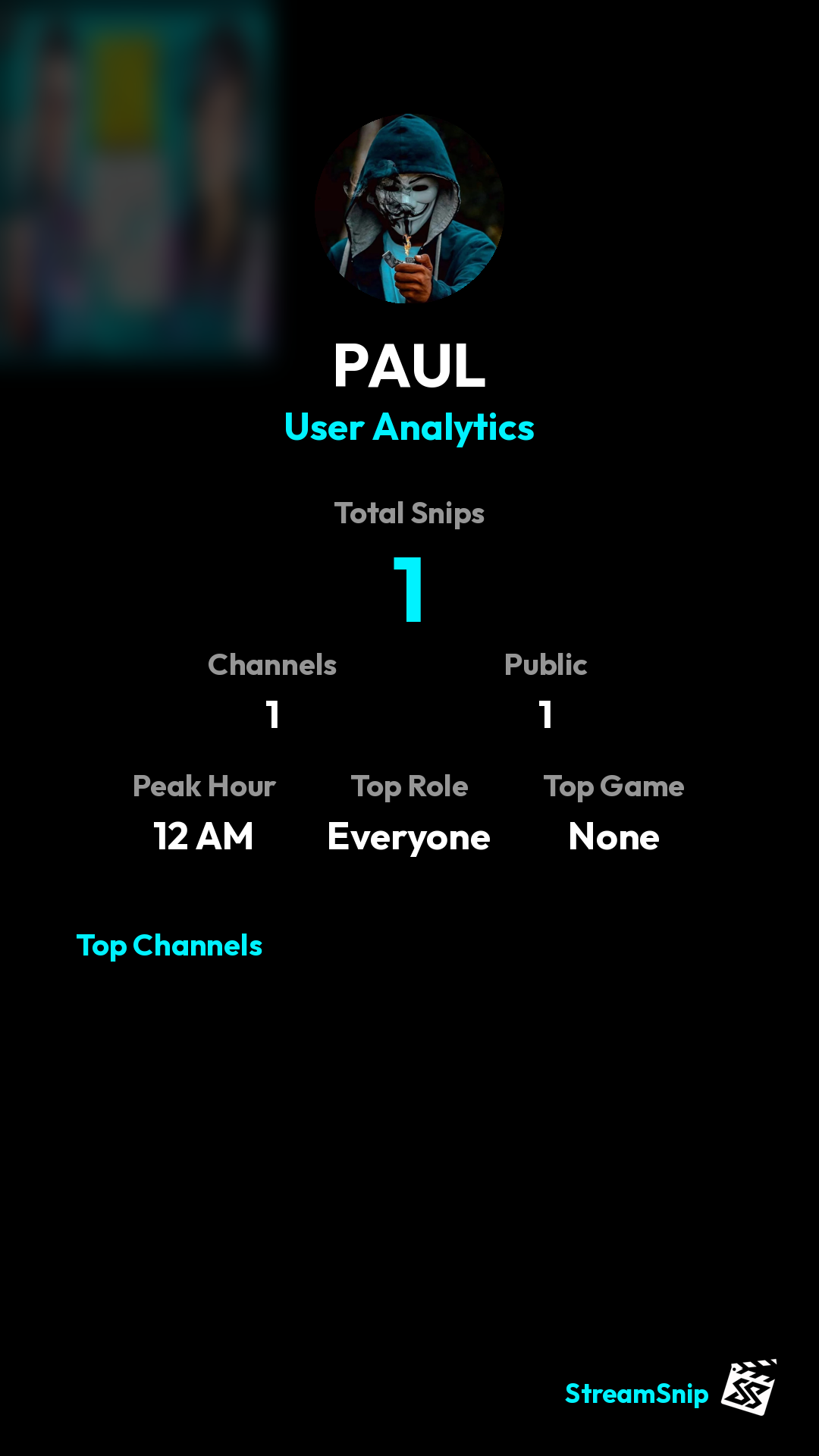 Stats Share Card
