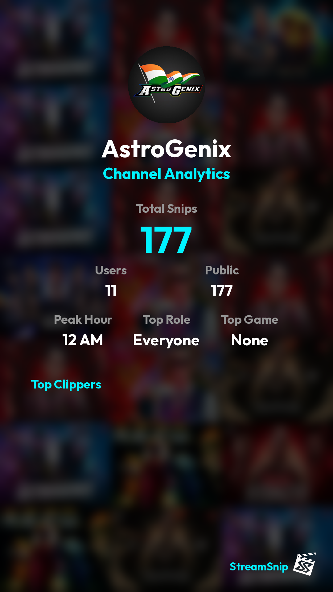 Stats Share Card