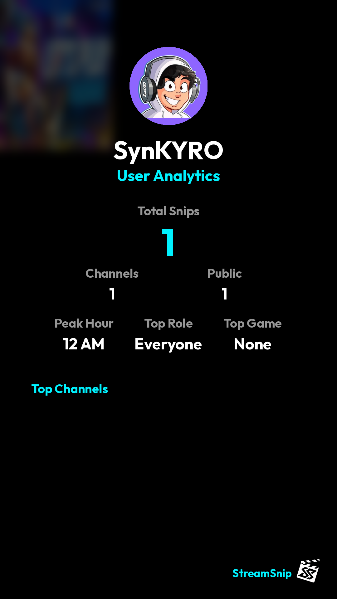 Stats Share Card