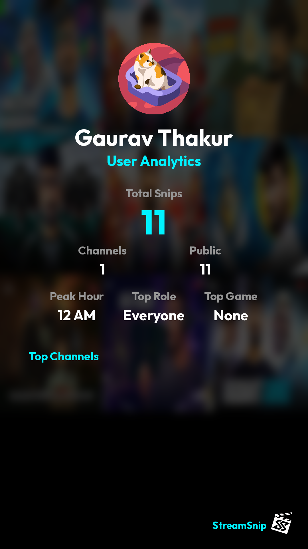 Stats Share Card