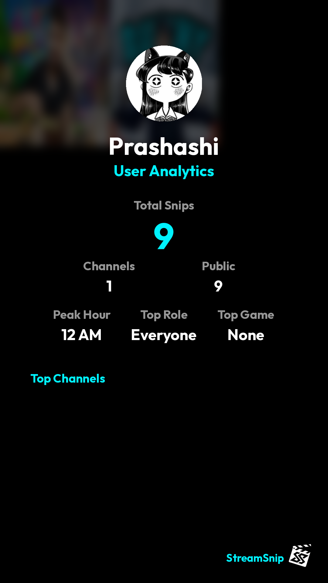 Stats Share Card
