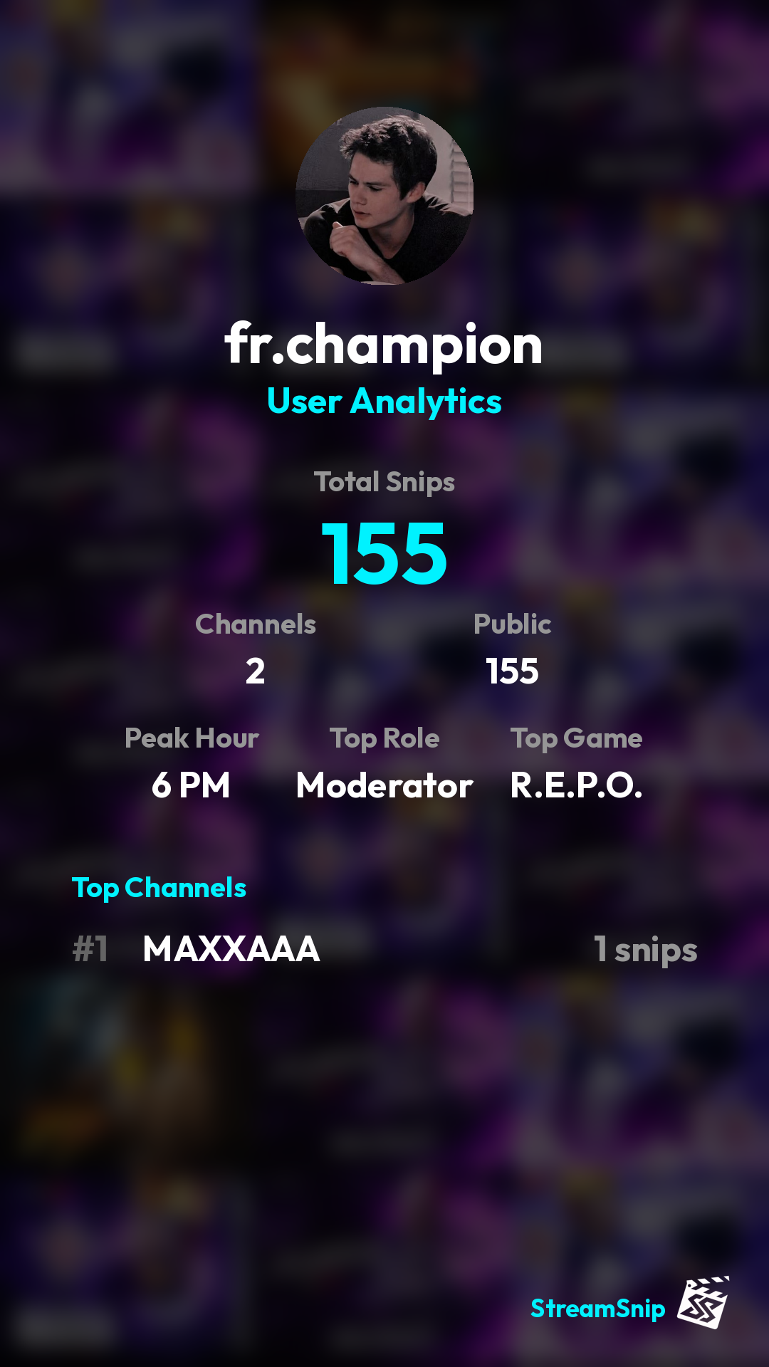 Stats Share Card