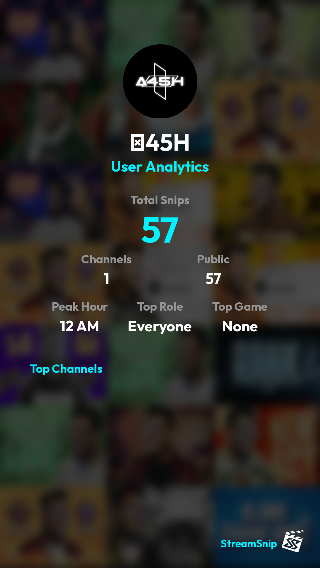 Stats Share Card