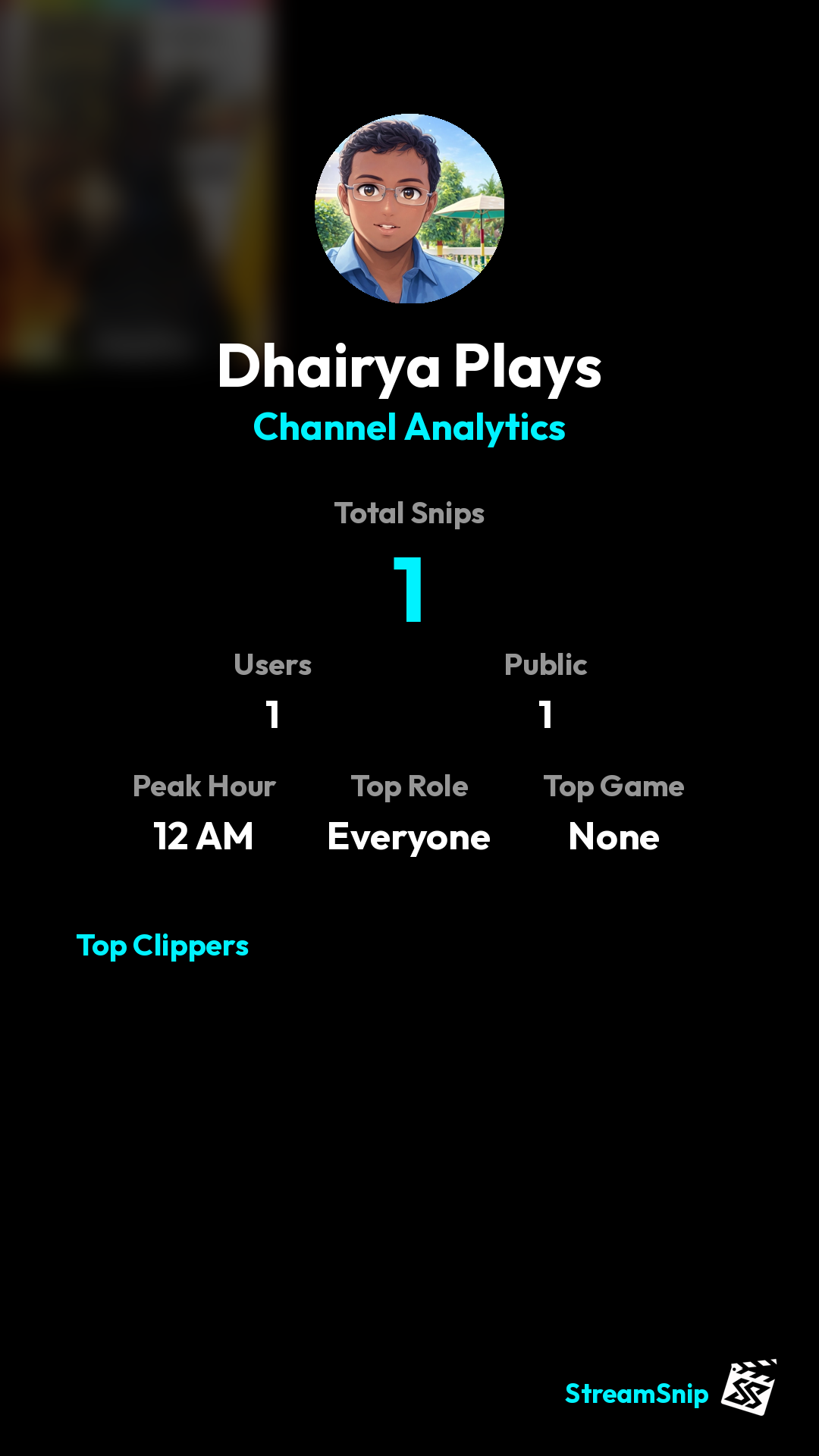 Stats Share Card