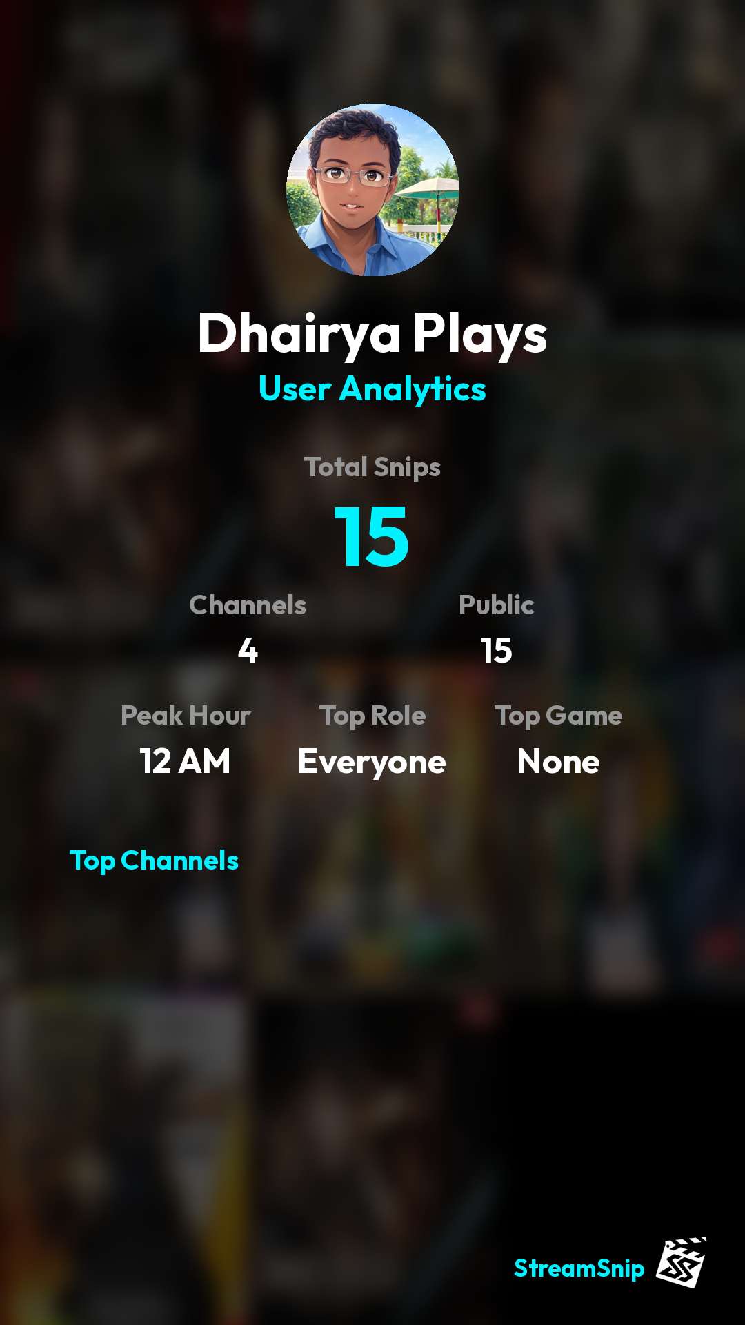 Stats Share Card