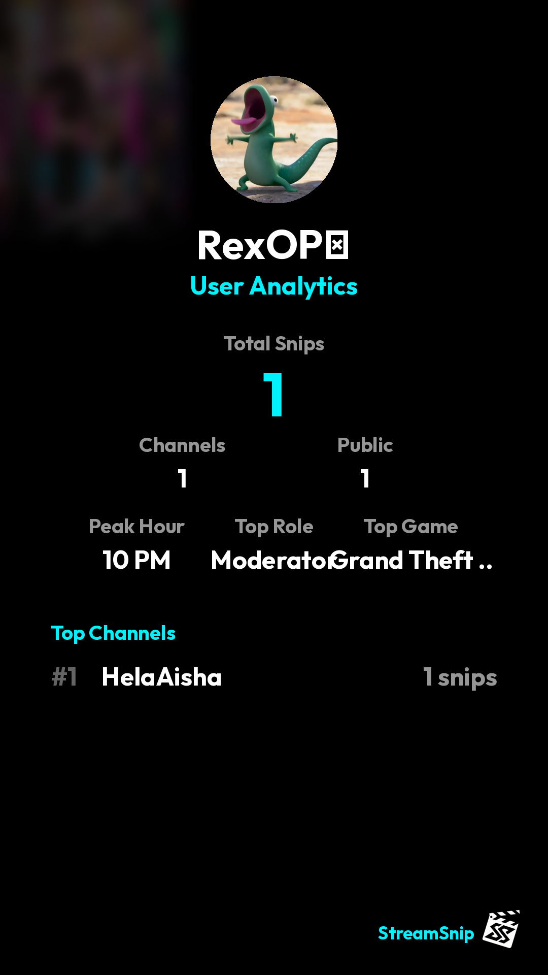 Stats Share Card