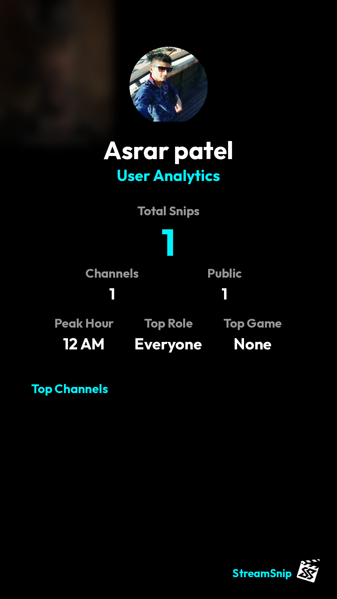 Stats Share Card