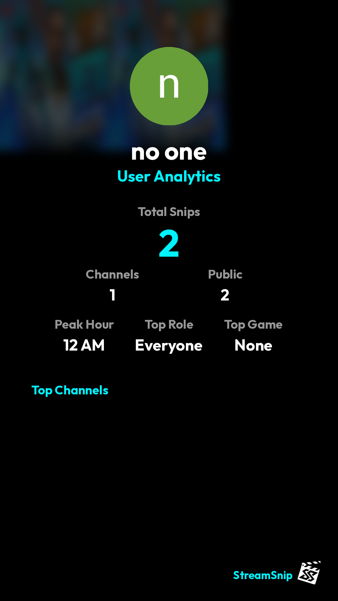 Stats Share Card