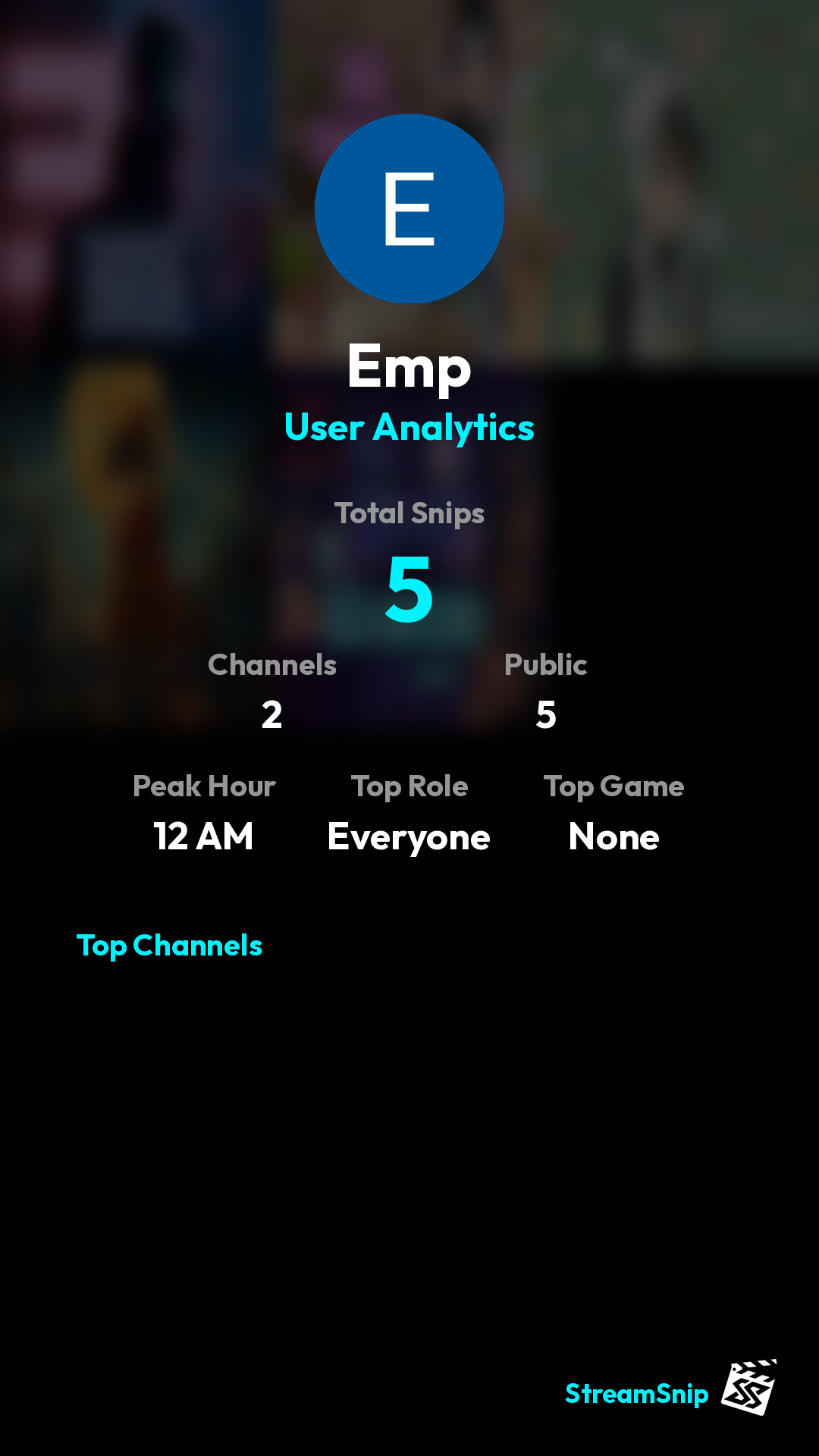 Stats Share Card