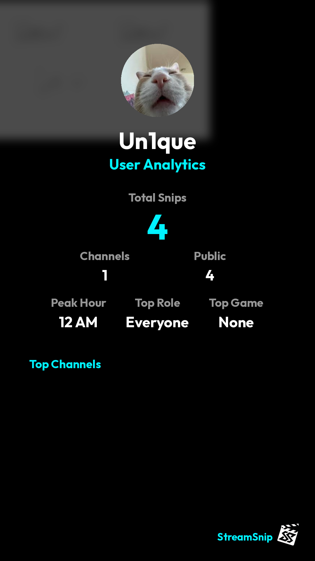 Stats Share Card