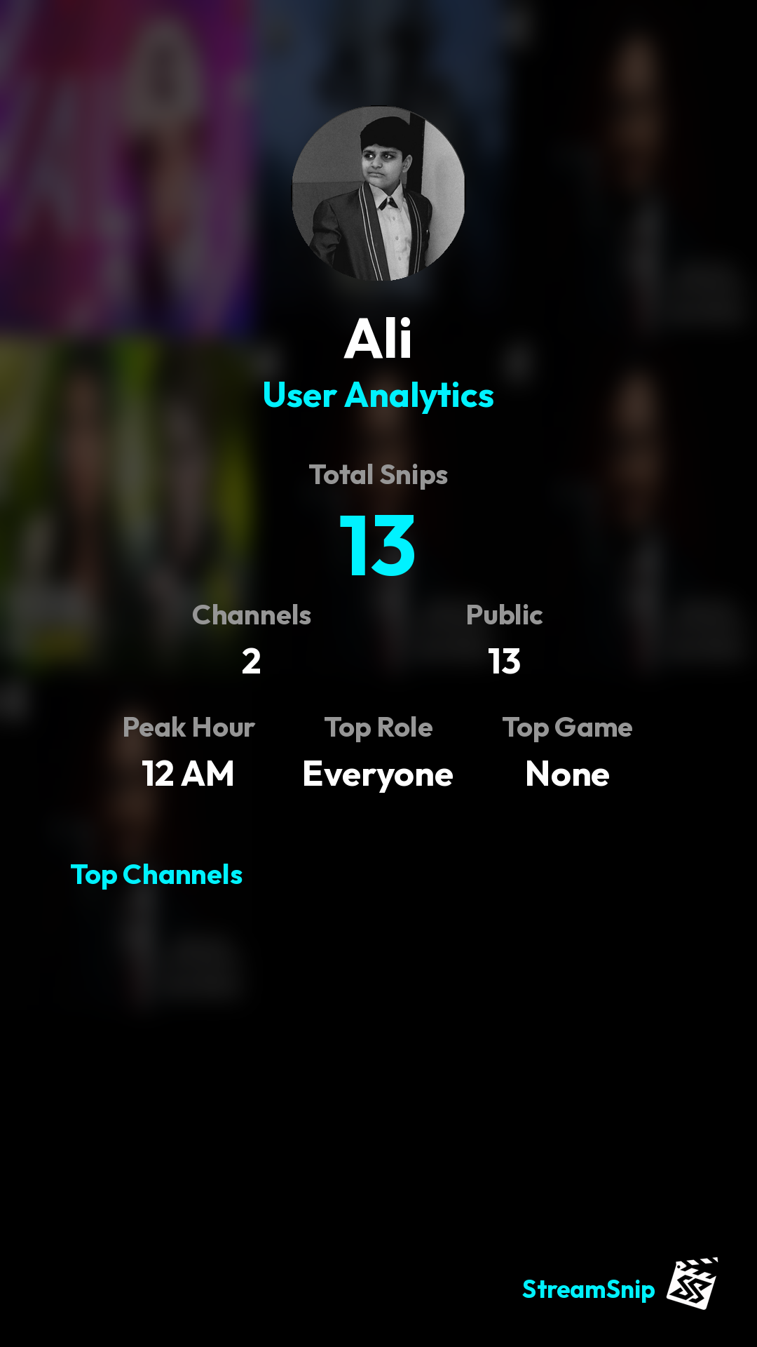 Stats Share Card