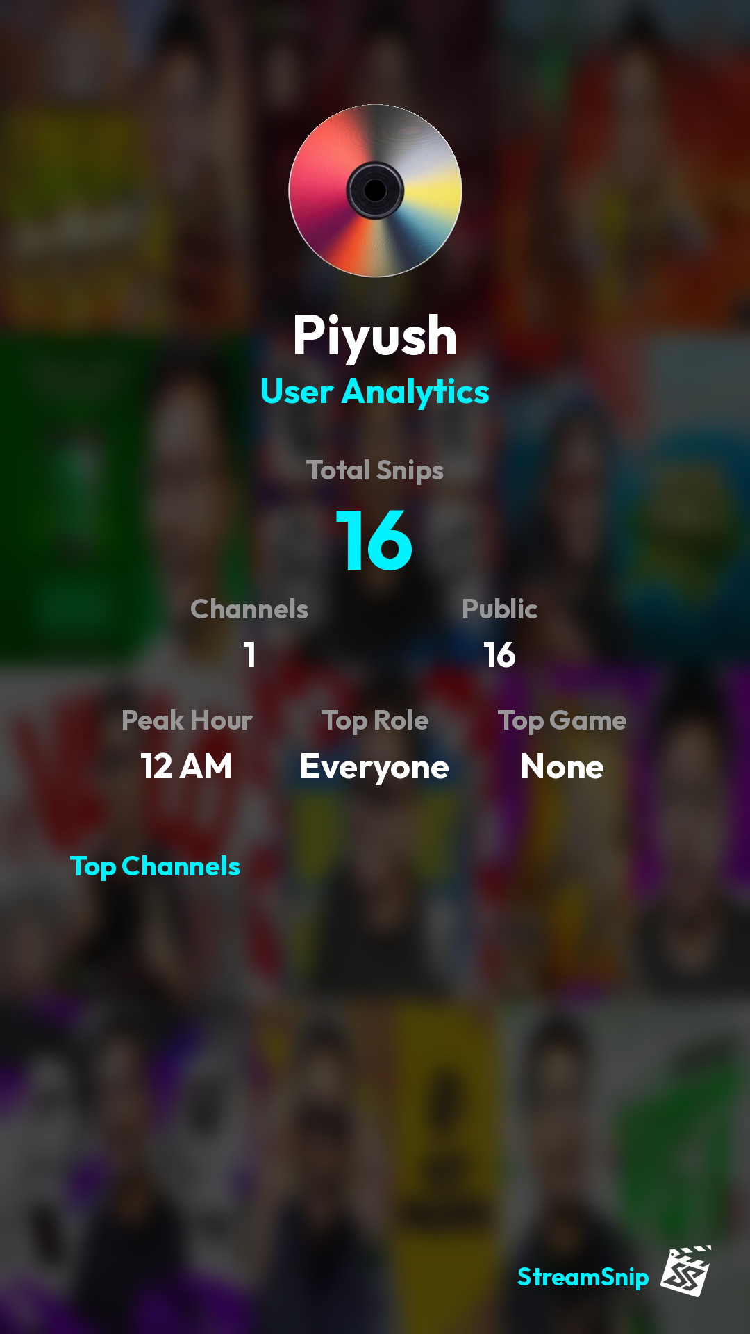 Stats Share Card