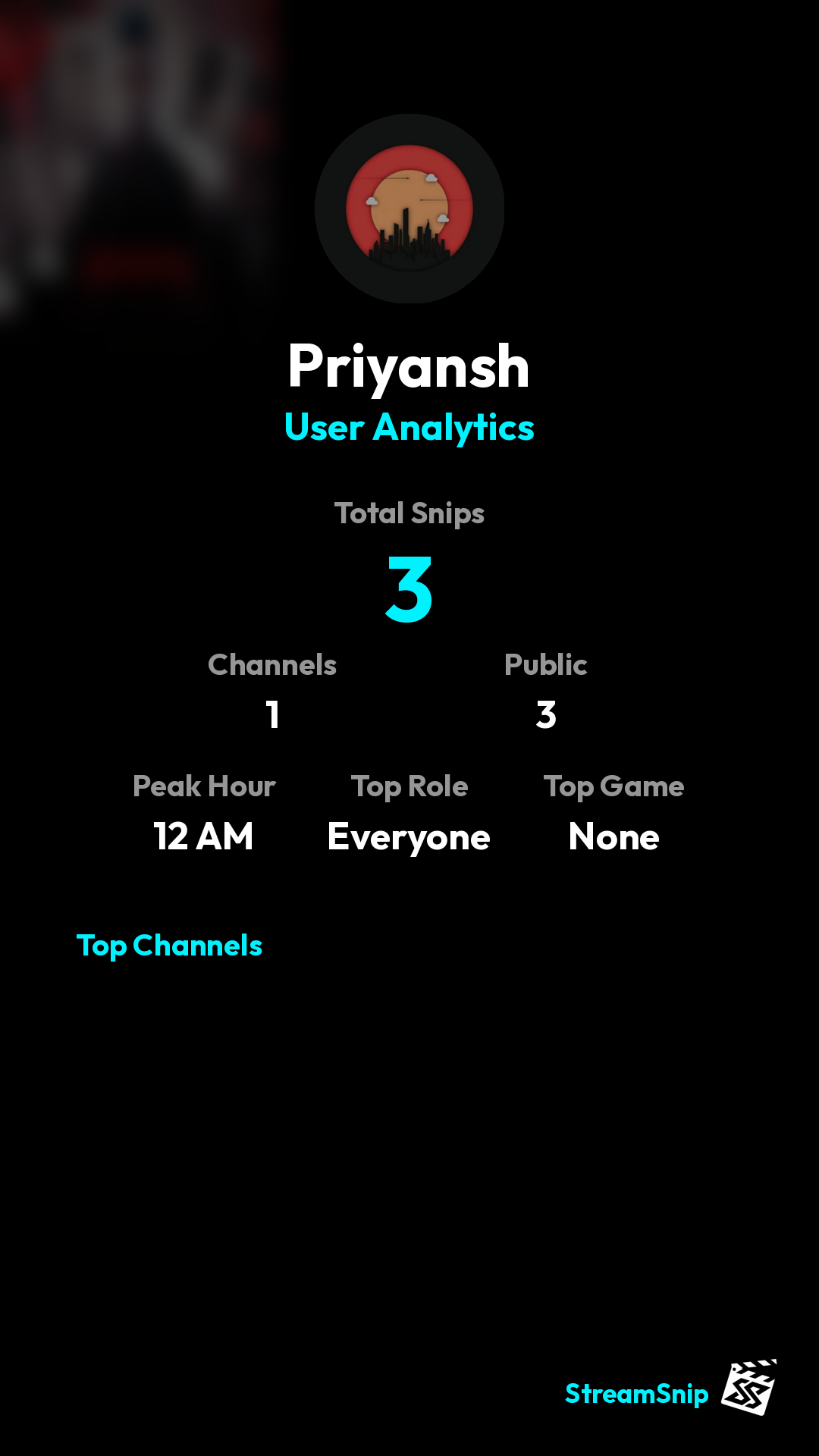 Stats Share Card