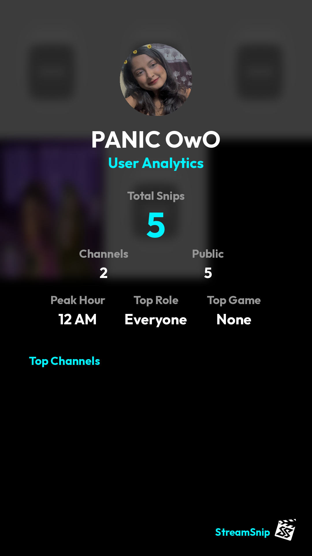 Stats Share Card