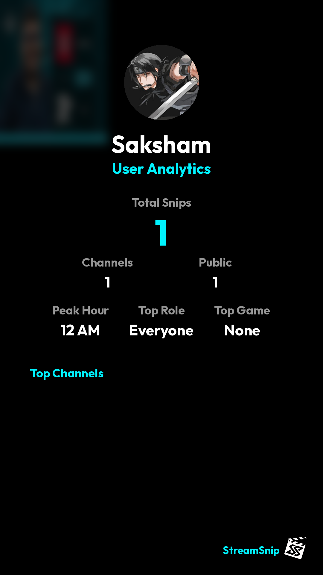 Stats Share Card