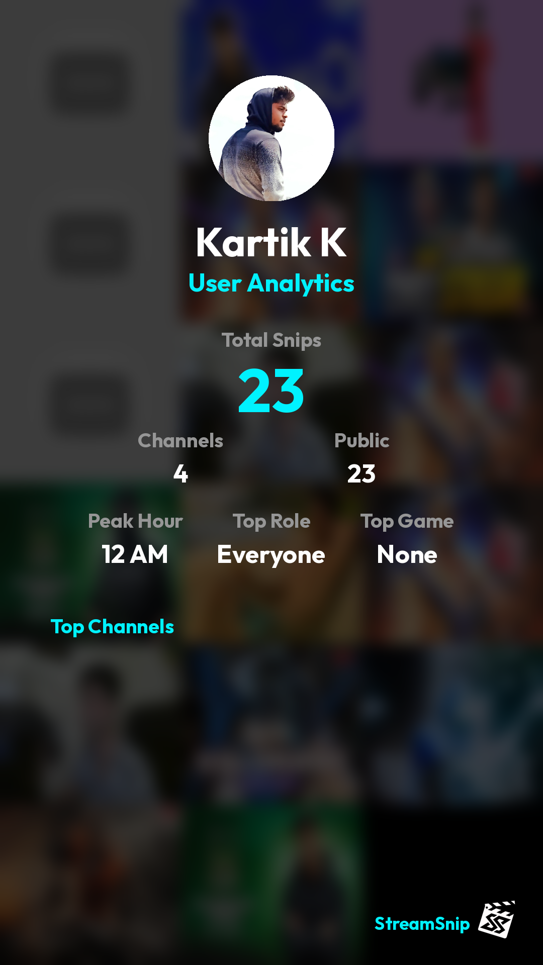 Stats Share Card