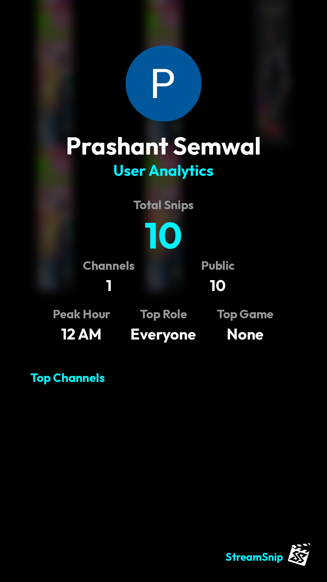 Stats Share Card