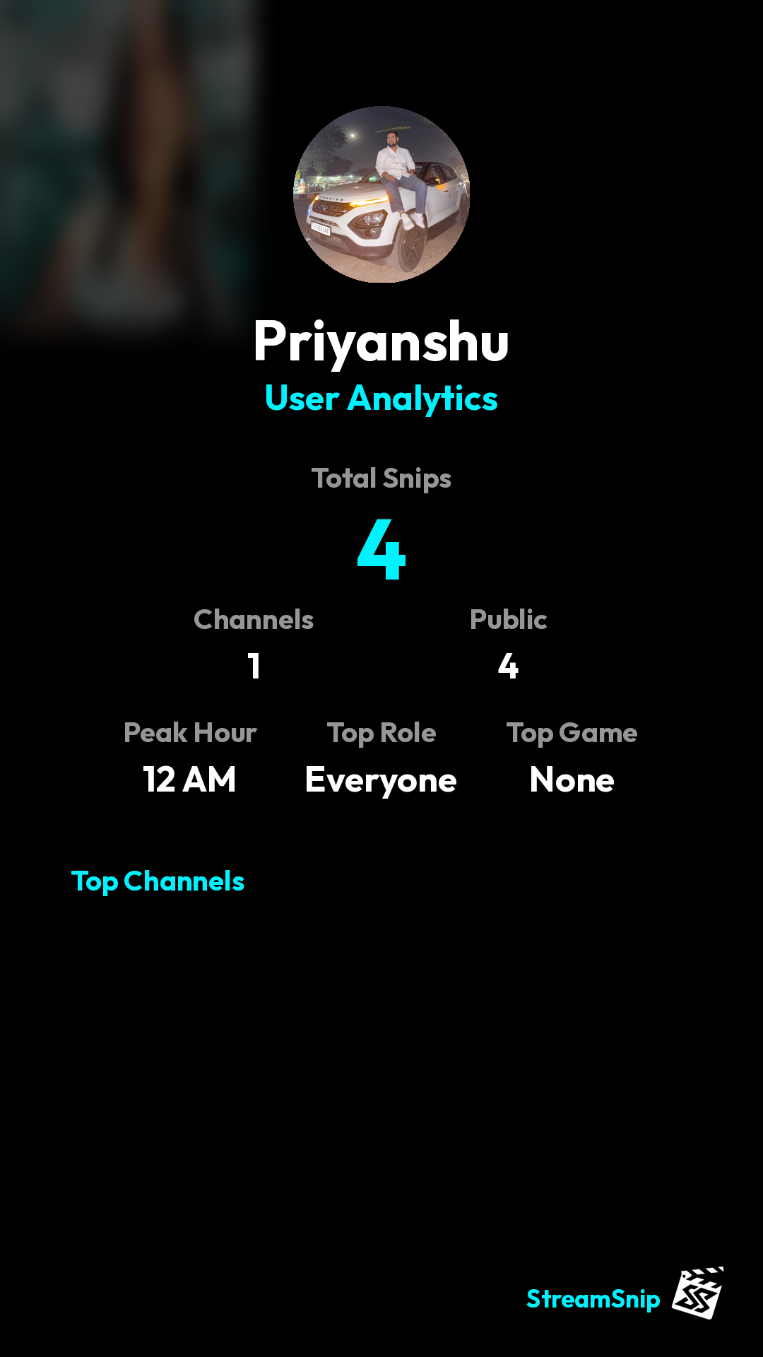 Stats Share Card