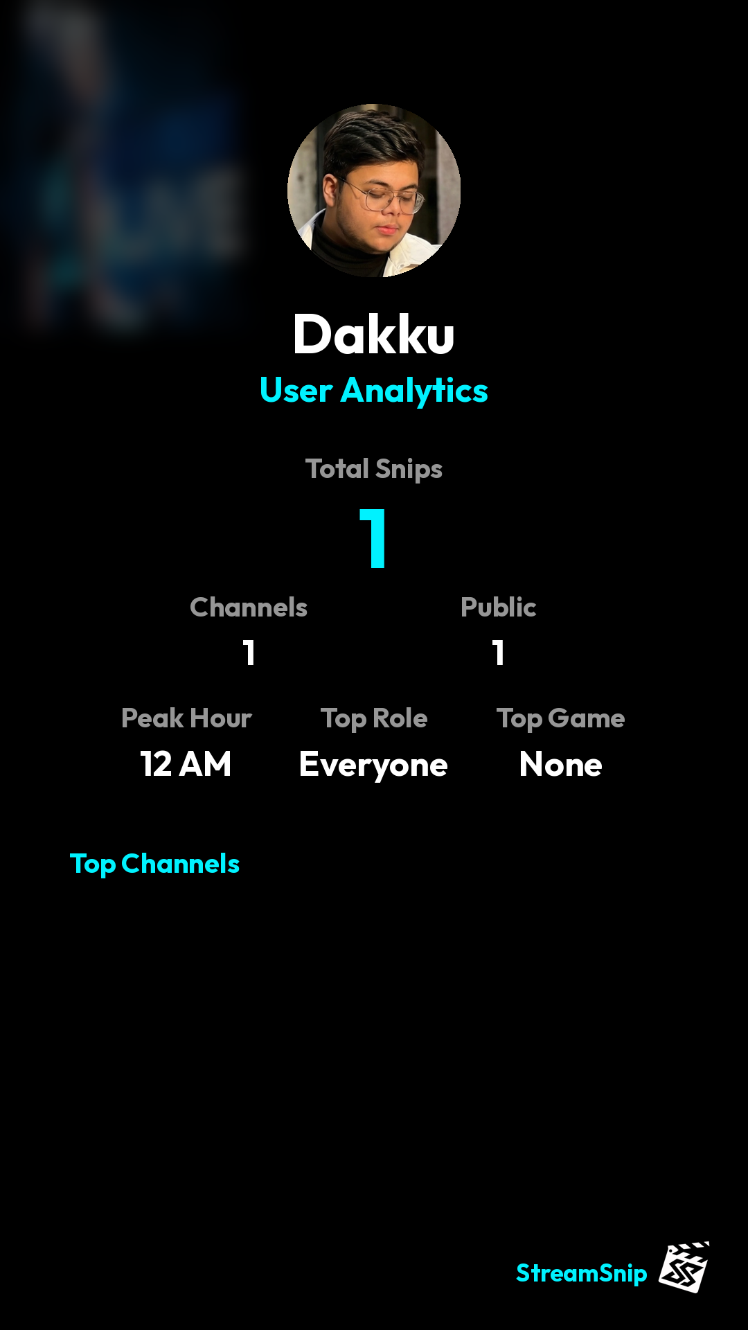 Stats Share Card