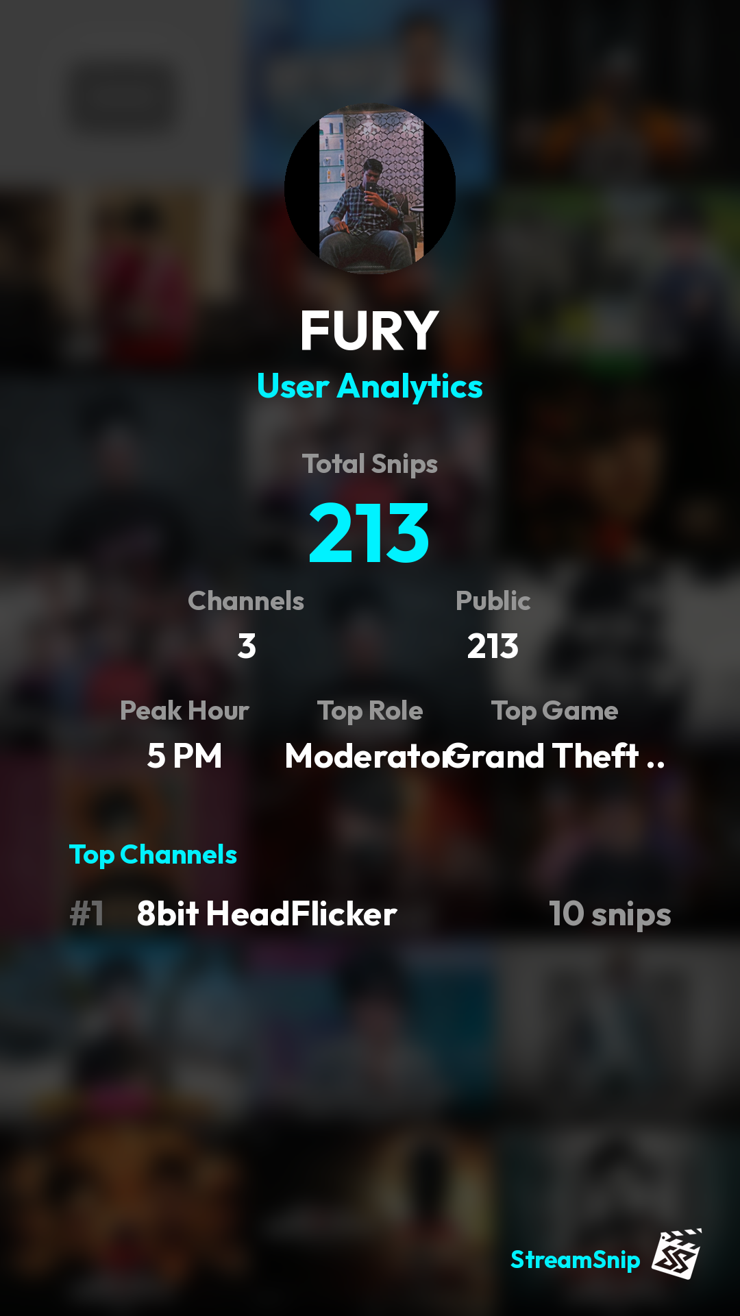 Stats Share Card